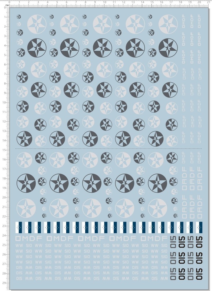 decals 1/48 ACE COMBAT logo for model kits 61278M-image