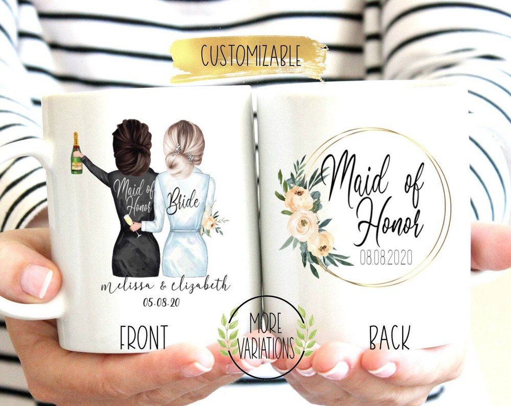 Maid Of Honor Proposal Maid Of Honor Mug Personalized Maid Of Honor Mug Will You