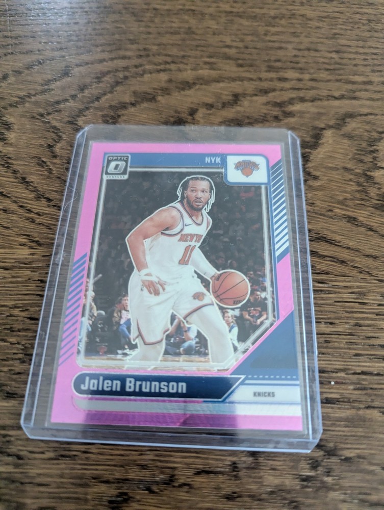 2024-25 Panini Donruss Optic - Jalen Brunson #78 Pink Hyper Prizm