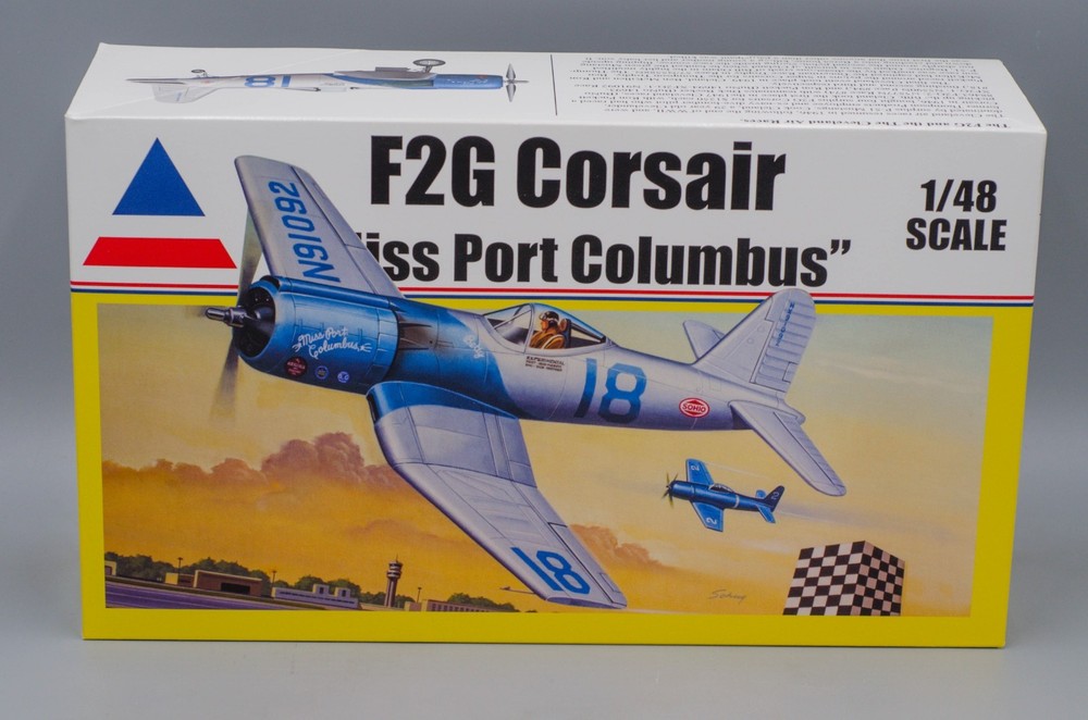 Accurate Miniatures #0409 1:48 'F2G Corsair' Kit - Boxed-image