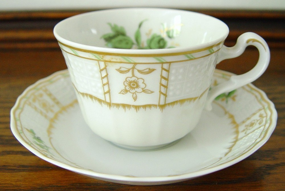 HEINRICH Germany Villeroy & Boch  FIDELIO Coffee Tea Cup & Saucer Set Porcelain