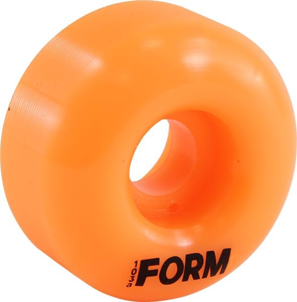 Form Solid 53mm NEON Orange Wheels Set