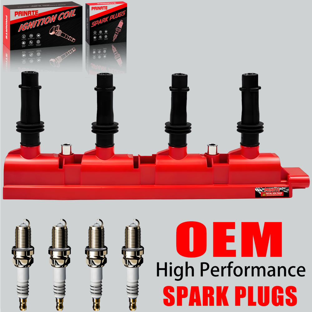 High Performance OEM Ignition Coil & Spark Plug For Chevy Sonic Buick Encore 1.4