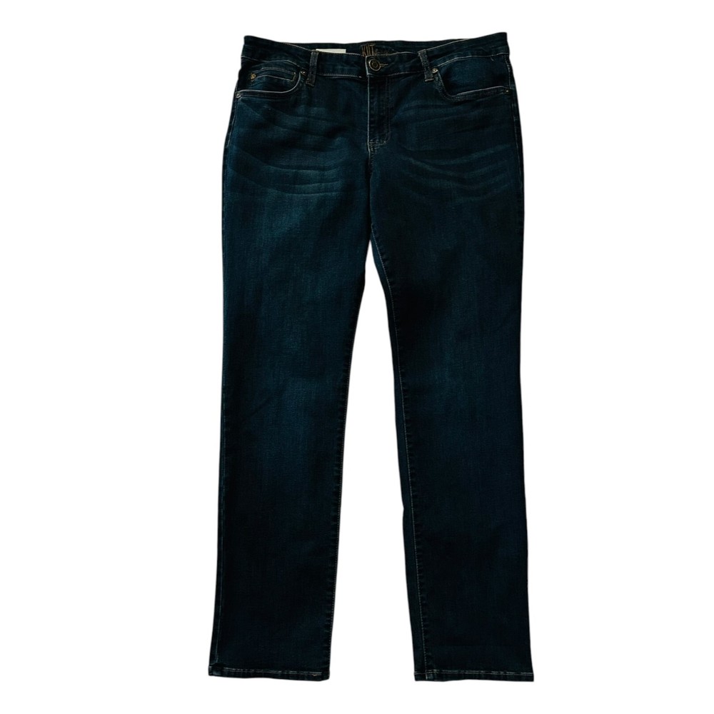 Kut from the Kloth Women's Size 12 Inseam 30.5 Katy Boyfriend Blue Jeans
