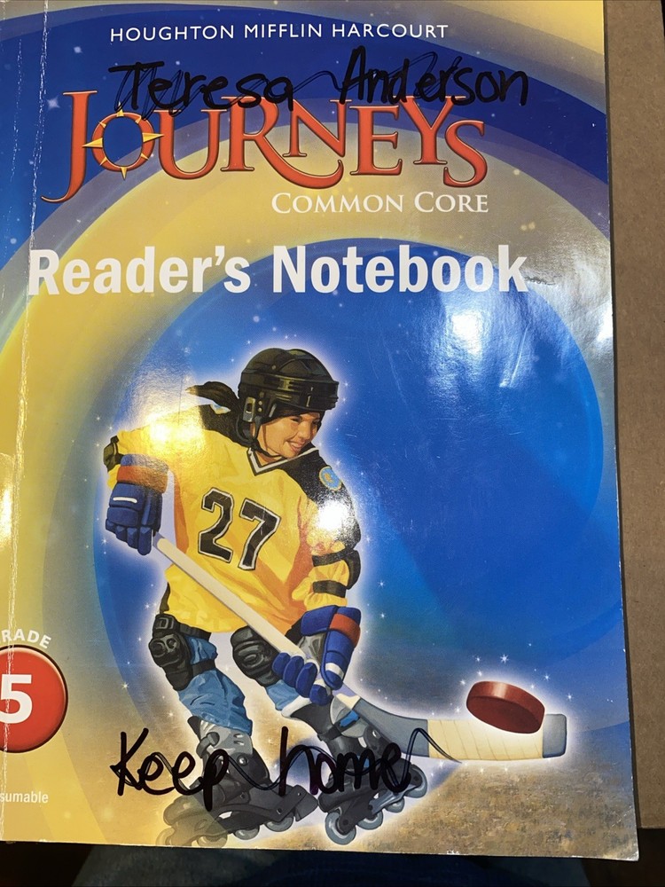 Common Core Reader's Notebook Consumable Grade 5 (Journeys)