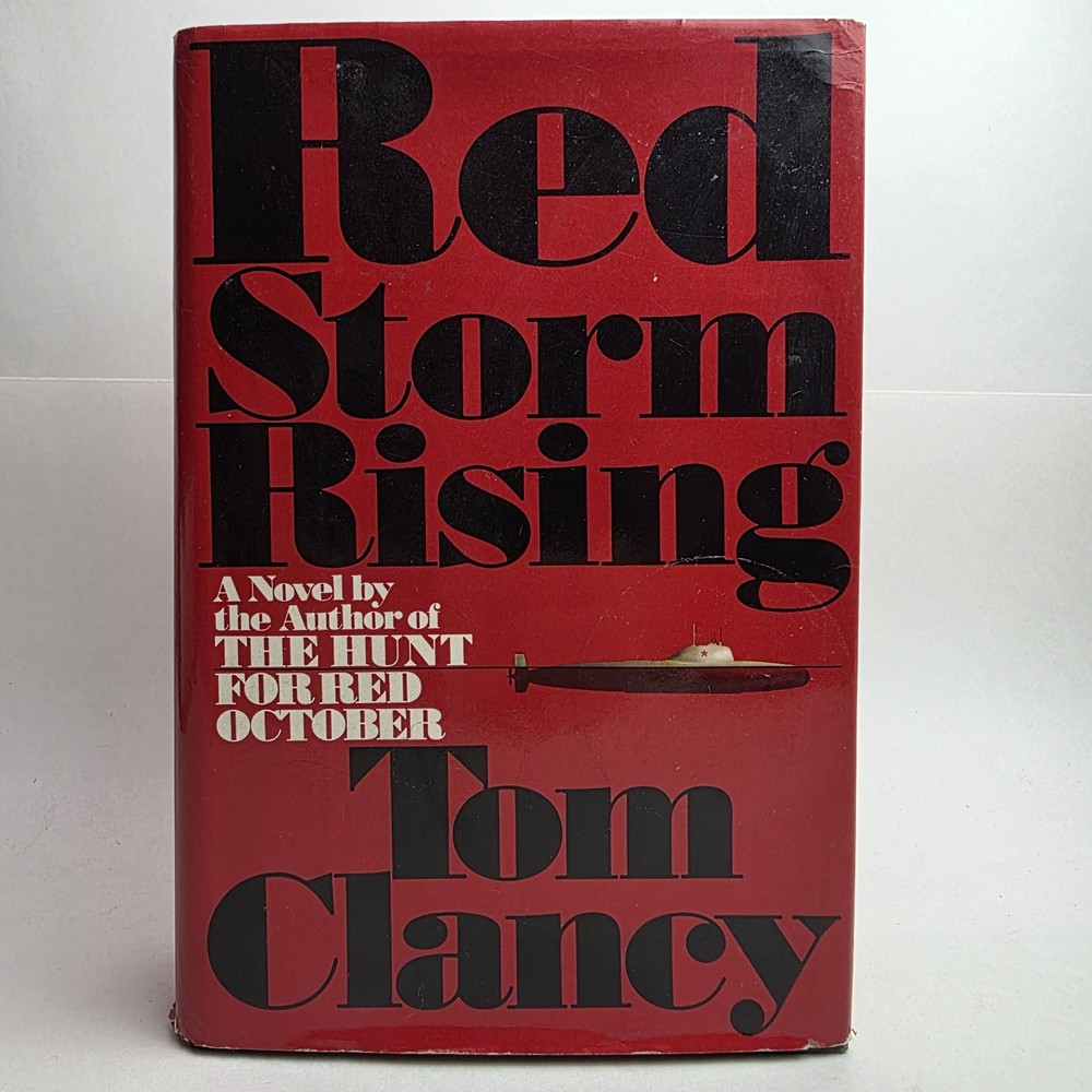 Red Storm Rising By Tom Clancy 1st Printing /First Edition 1986 Hardcover