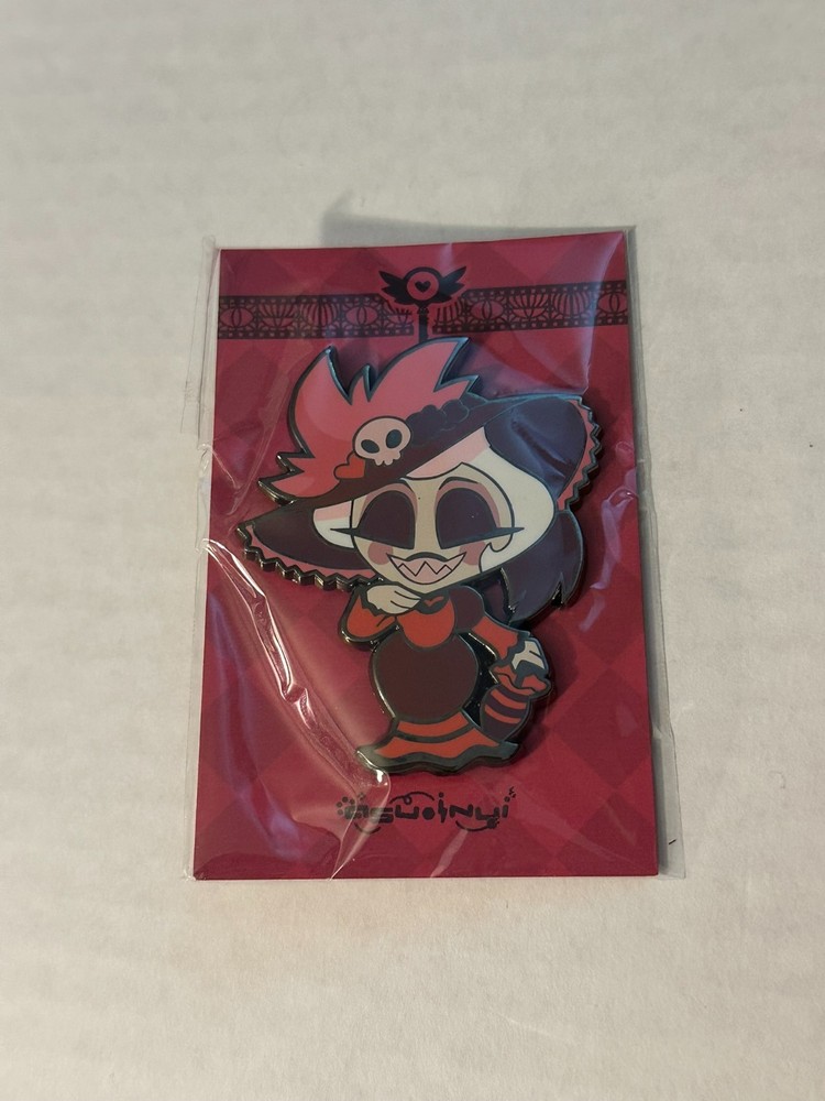 Hazbin Hotel Rosie Chibi Fanmade Enamel Pin - New Unopened