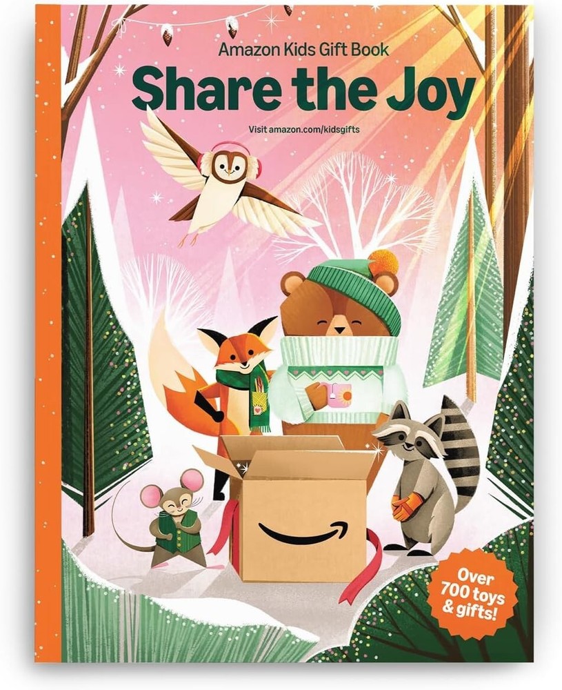 Amazon's Holiday Kids Gift Book, Share The Joy, English (Pack of 2)