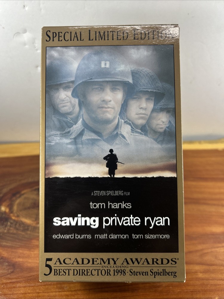 Saving Private Ryan (VHS, 2000, 2-Tape Set, Special Limited Edition)