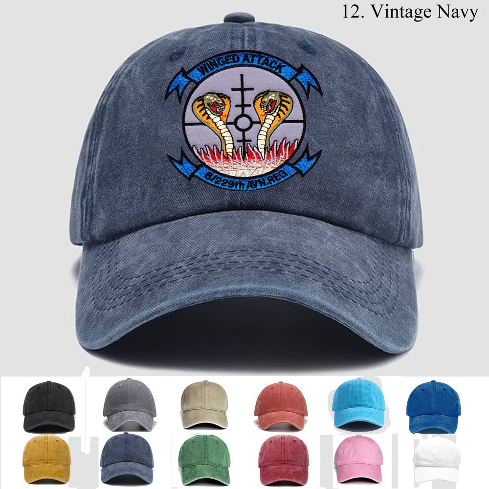 Custom Embroidered Hat 8th Battalion 229th Aviation Regiment, Veteran Cap, Gift