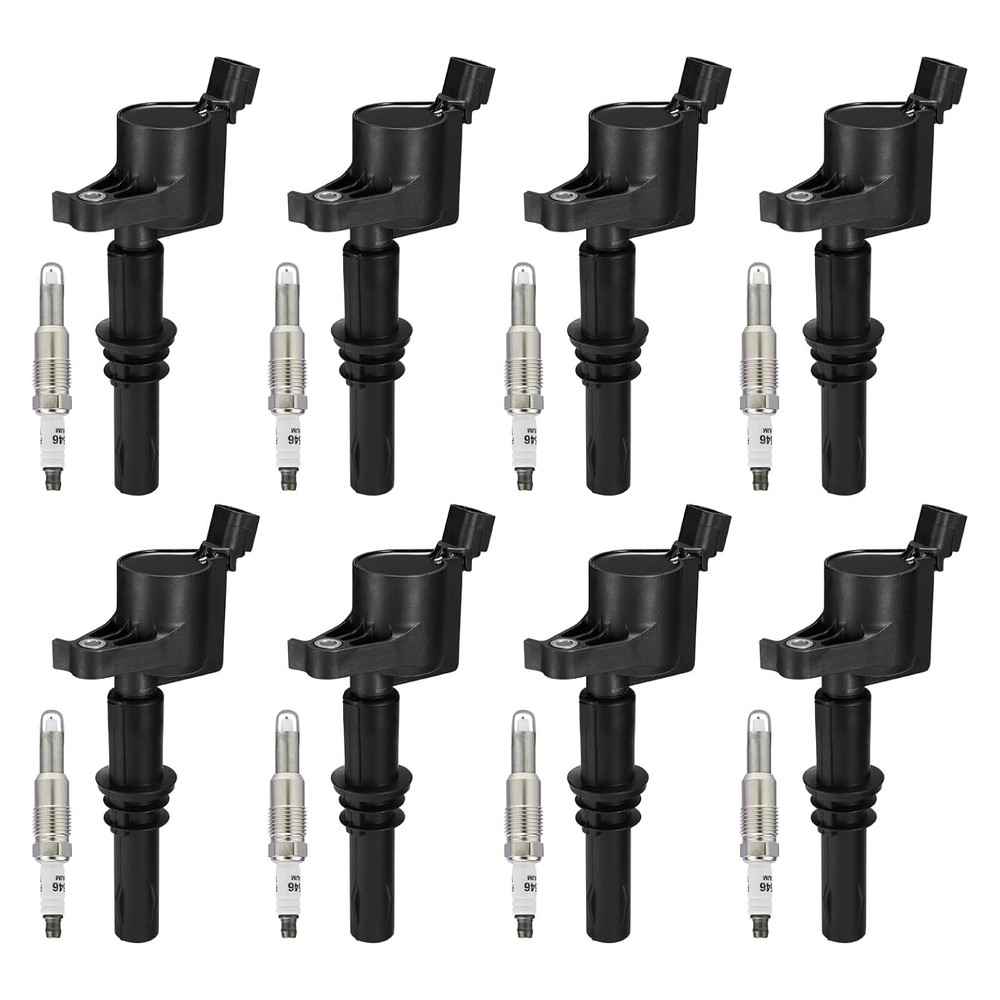 8X DG511 Ignition Coil+Spark plug For 2007-2008 Ford Explorer Sport Trac 4.6L V8