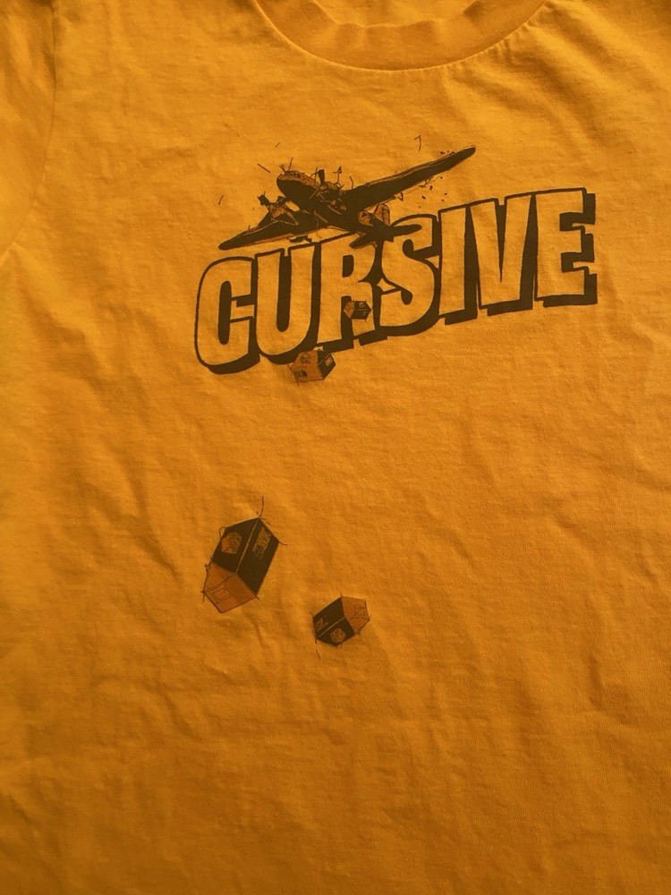 Vintage Cursive t-shirt American apparel