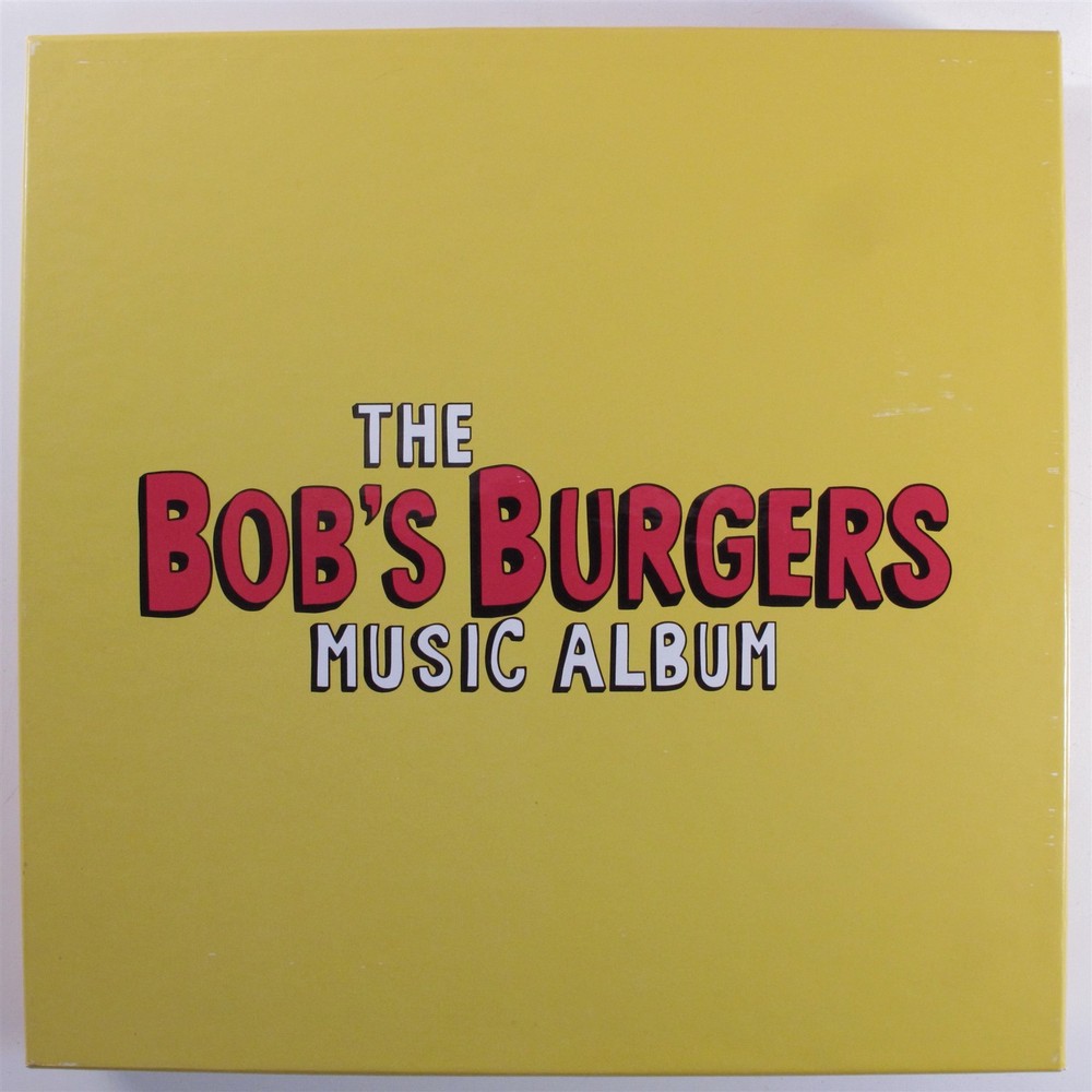 BOB'S BURGERS MUSIC Various Artists SUB POP 3XLP VG++ boxset w/ 7