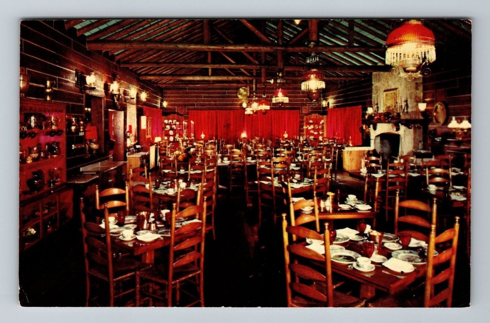 Hinsdale IL-Illinois, Old Spinning Wheel Restaurant, Vintage Postcard