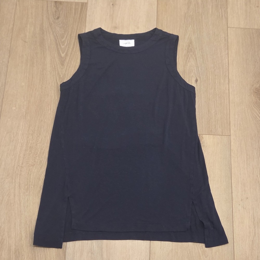 Soma Woman's Tank Top Blue size S Capsule Wardrobe Lightweight Layer
