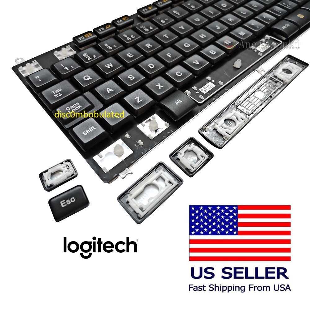 Logitech K800 Wireless Illuminated Keyboard clips REPLACEMENT retainer hinge leg