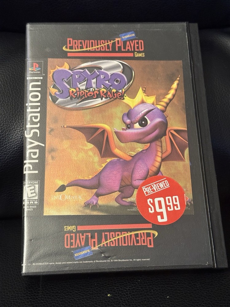 Spyro 2 Ripto's Rage (PlayStation 1)