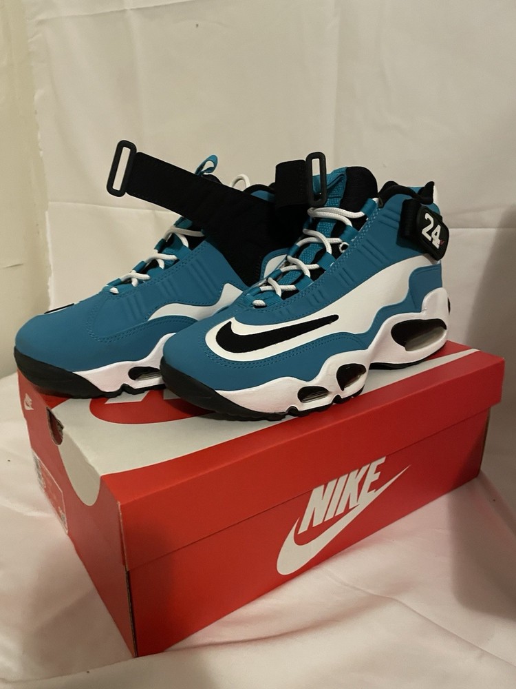 Nike Air Griffey Max 1 Aqua/White-Black Men’s Size 9 Used With Box