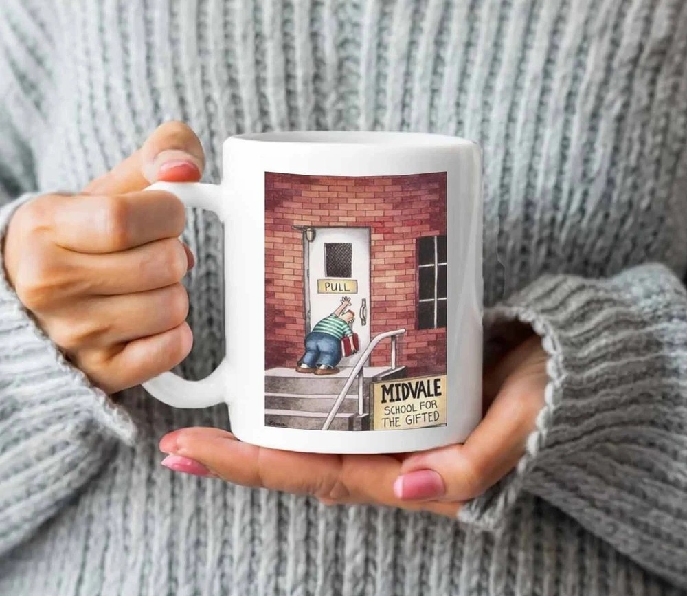 The Far Side Gary Larson Coffee Mug Midvale School For The Gifted