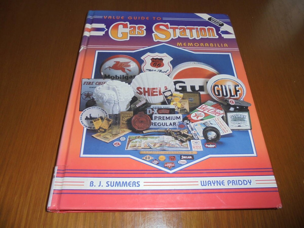 Gas Station Memorabilia Goods Collection Guide Advertising Poster Souvenir Panel