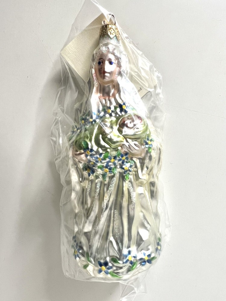 PATRICIA BREEN Bountiful Madonna Baby Jesus Spring Christmas Ornament NWT SEALED
