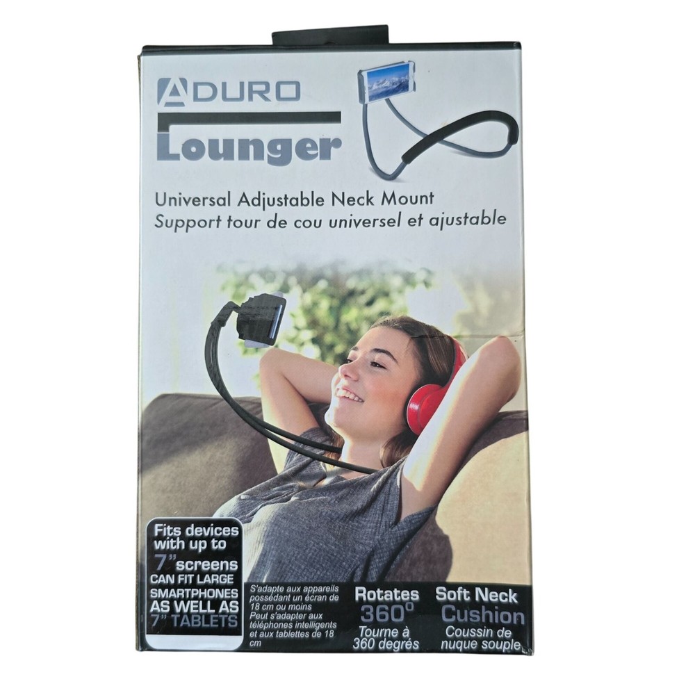 Aduro Lounger Universal Adjustable Neck Mount Smartphones Tablets Up To 7