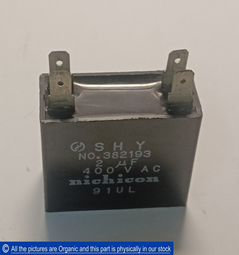 Nichicon SHY 382193 Safety Film Infinite Capacitor 2uF 400VAC 91UL