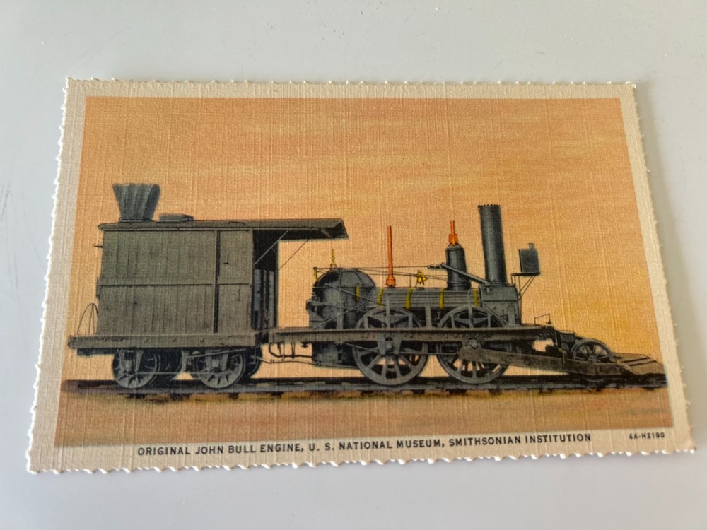 Original John Bull Engine US National Museum Smithsonian Institution Postcard