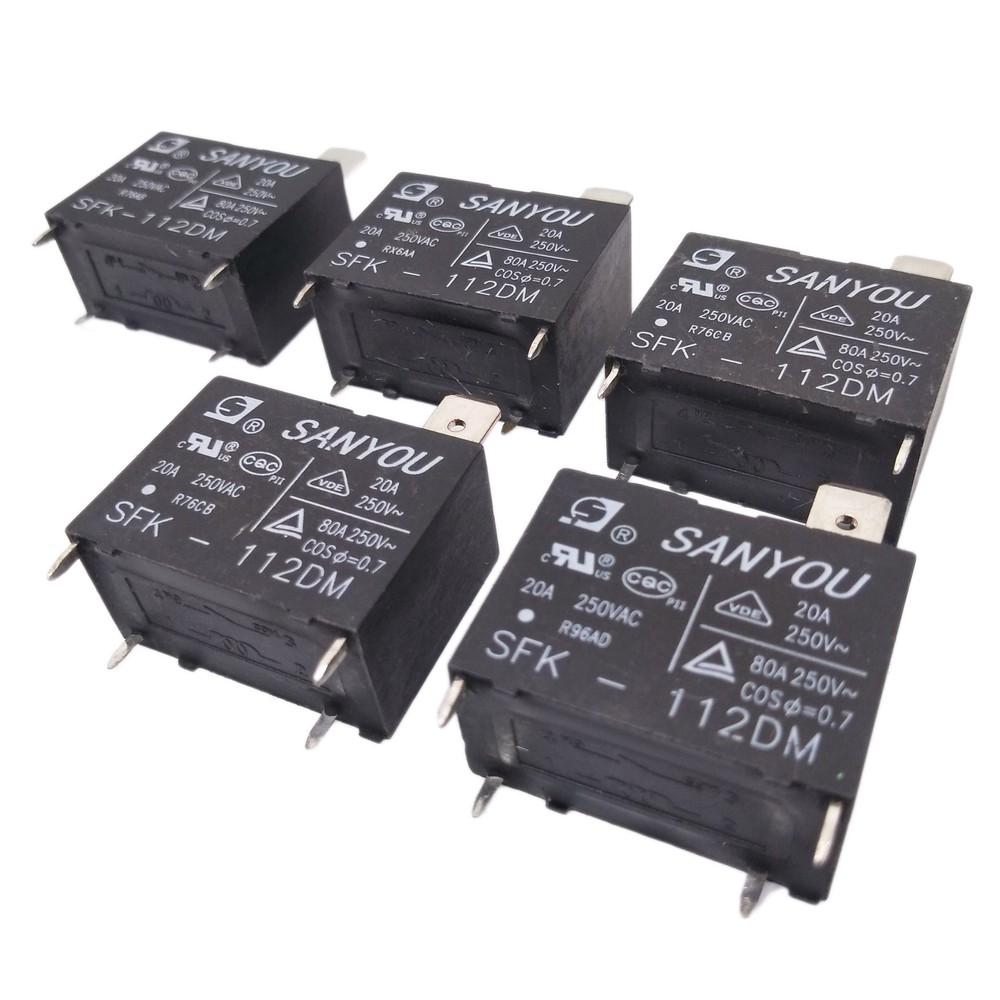 NJ STOCK  5pcs SFK-112DM SFK-112 20A 250VAC DIP-4 Relay