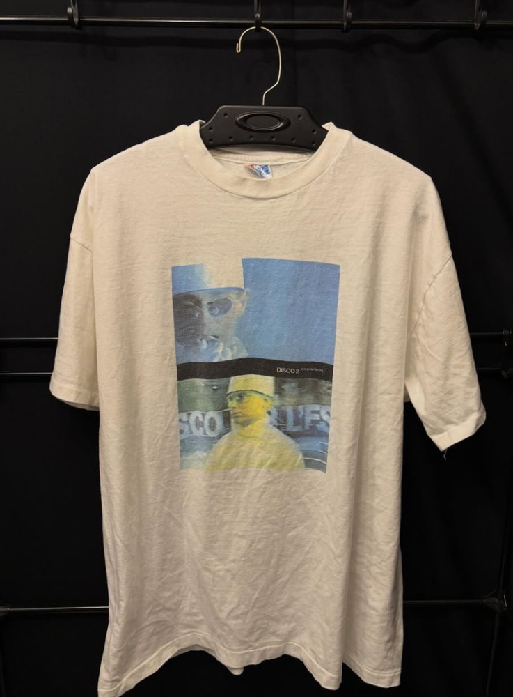 Vintage 90s Pet Shop Boys “Disco 2” T Shirt XL Rare Graphic Tee