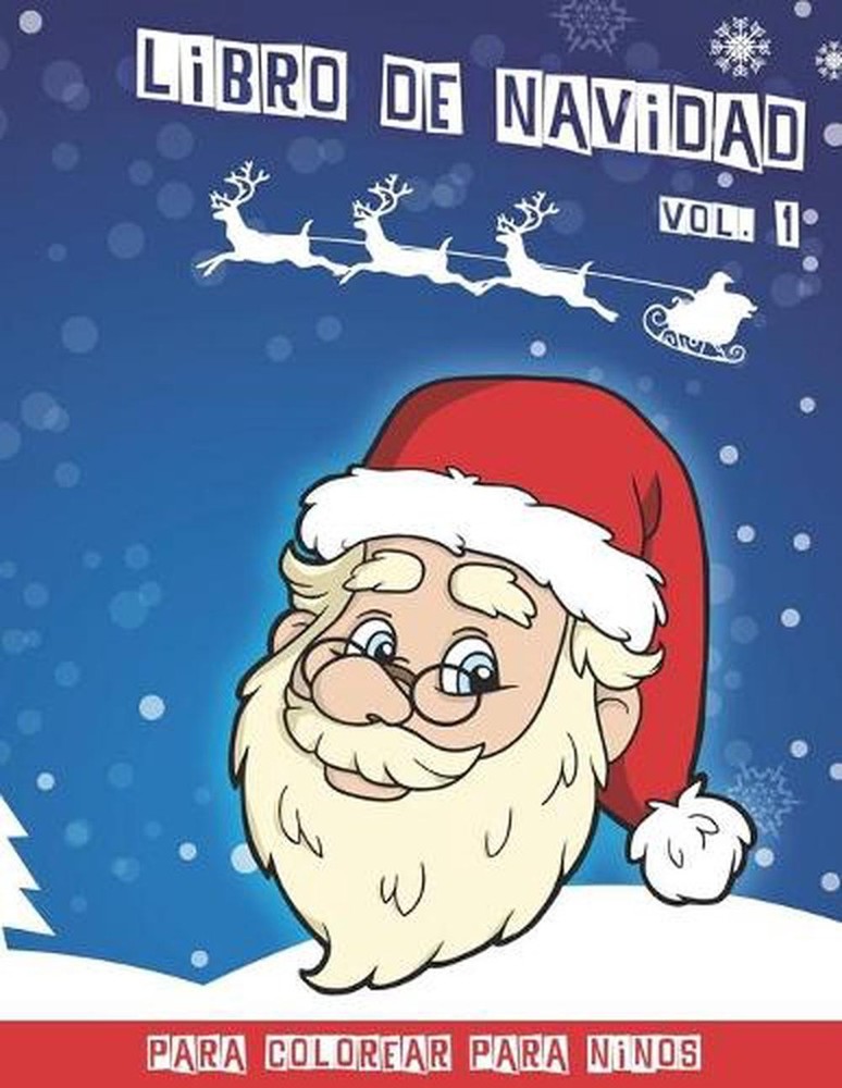 Libro de Navidad: Libro de colorear de Navidad para ni?os Volumen 1 40 divertida