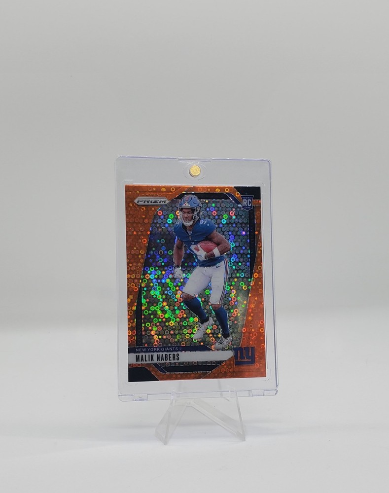 2024 Panini Prizm - Rookies Malik Nabers #370 Disco Prizm (RC) SSP
