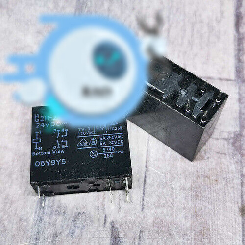 10PCS G2R-2A4-24VDC Power Relay 24VDC 6Pin 5A Replace G2R-2A4 24VDC~