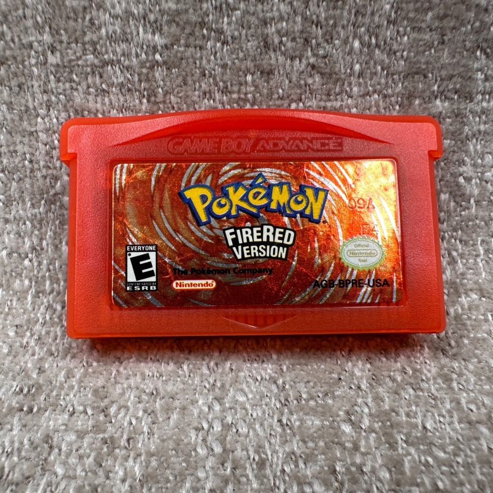 Pokemon: FireRed Version (Nintendo Gameboy Advance, 2004) GBA Authentic Tested