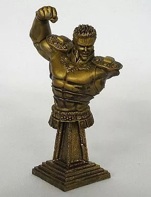 Fist of the North Star Raoh Legend Mini Figure Bust Gold Collectible