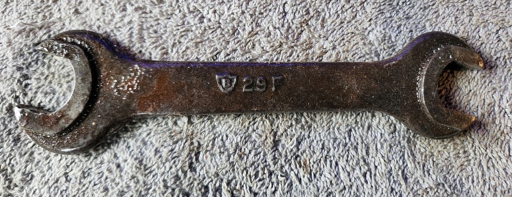 Bonney 11/16 X 25/32 Open Ended Wrench Bonney 29F Vintage Tool USA