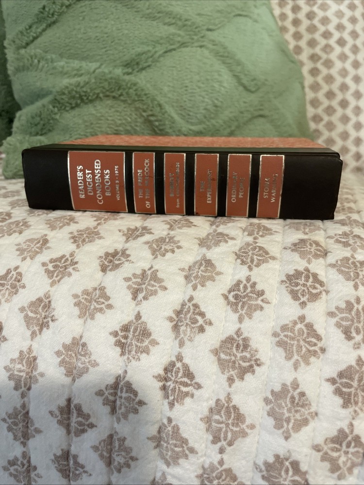 Readers Digest Condensed Book Volume 5 Vintage 1976, Hardcover, 5 Books in One
