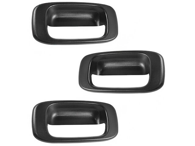 TRQ Tailgate Handle Bezel Set fits GMC Sierra 1500 HD Classic 2007 61XQJT