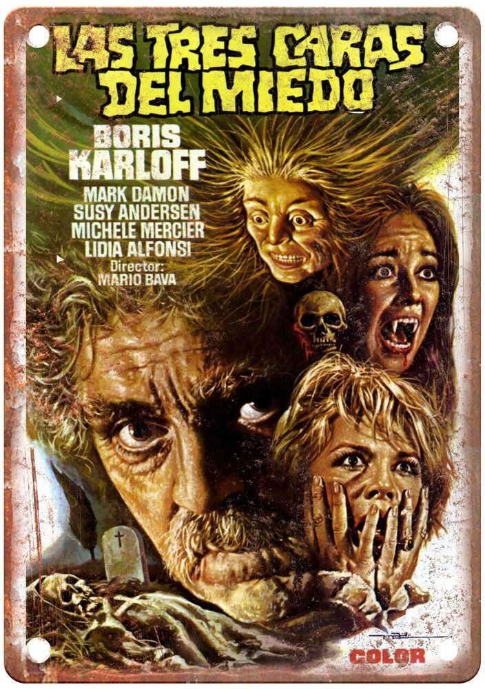 Black Sabbath Vintage Movie Poster Old Retro Look Metal Sign MP514
