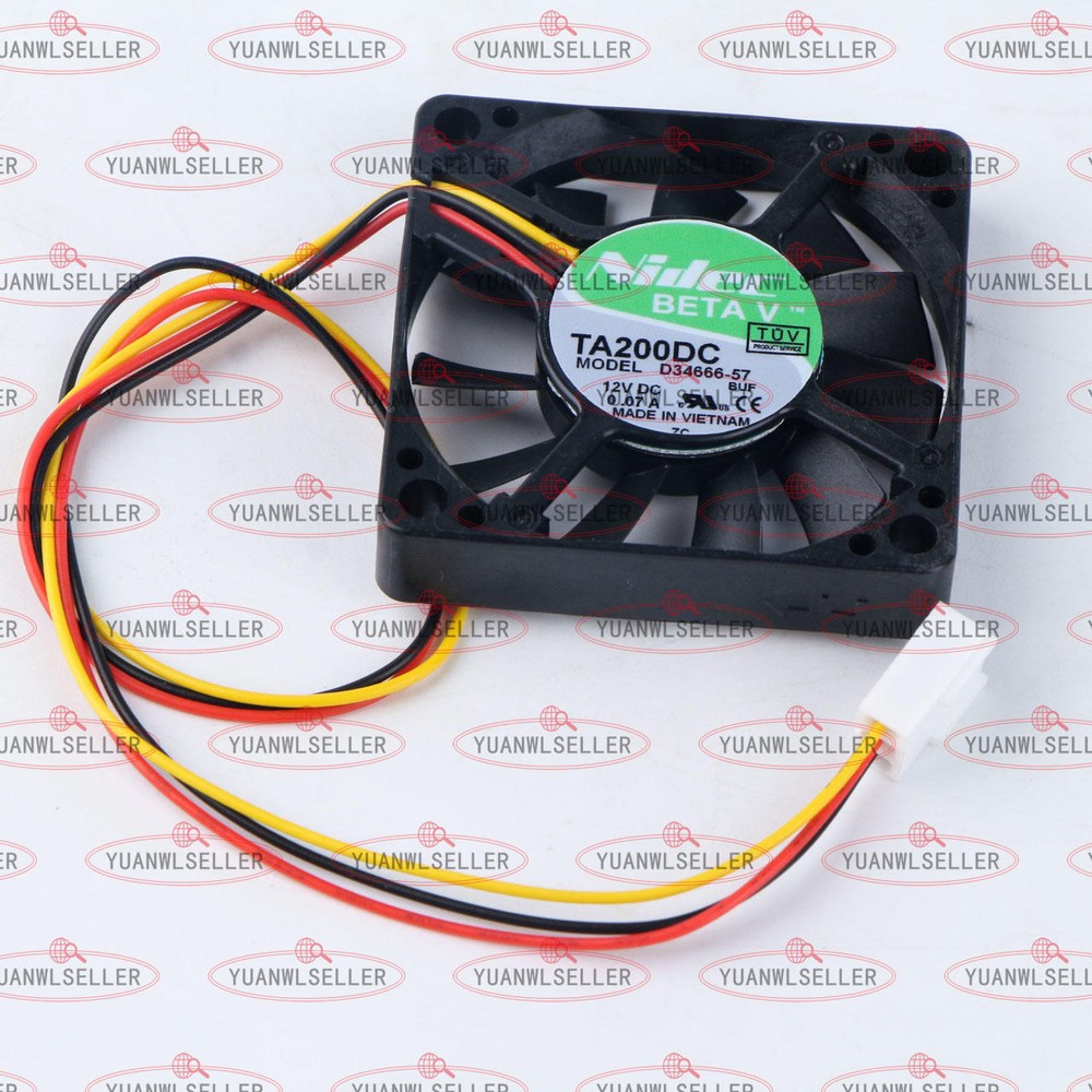 1PC For Nidec TA200DC D34666-57 BUF 5010 DC12V 0.07A cooling fan