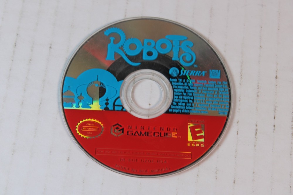 Robots (Nintendo GameCube, 2005) Authentic, disc only, tested/works