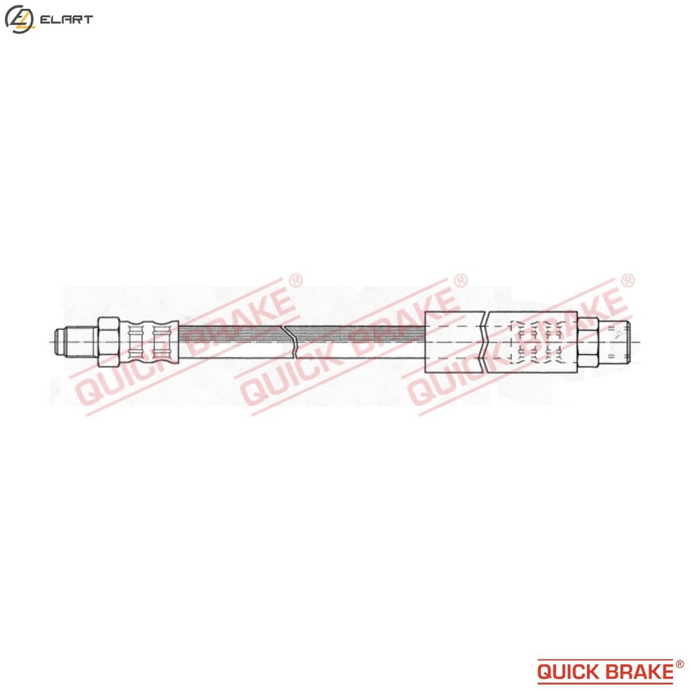 BRAKE HOSE 32.303 FOR VOLVO 760/Rural/Break/Kombi 740/Combi 960 940/Mk/II  BMW