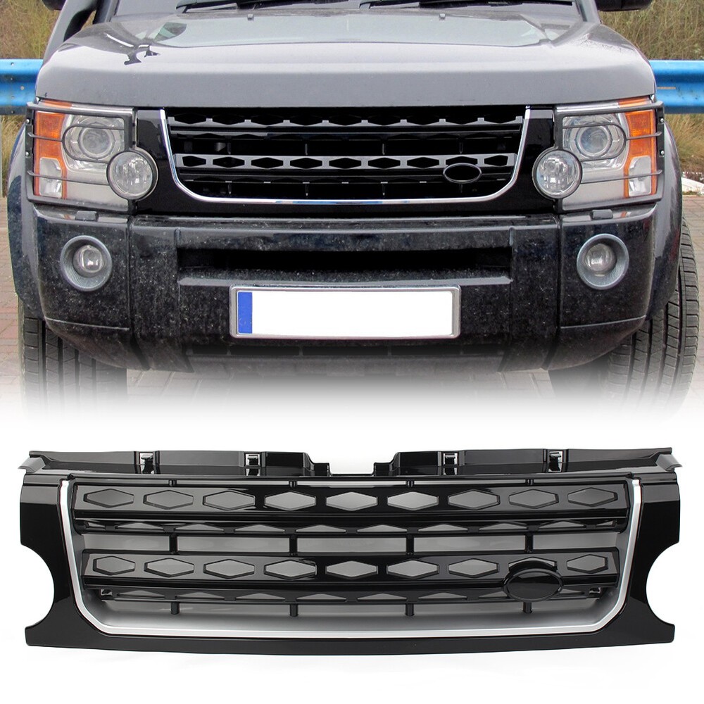 Black Hood Grille for Land Rover Discovery LR3 2005-2009