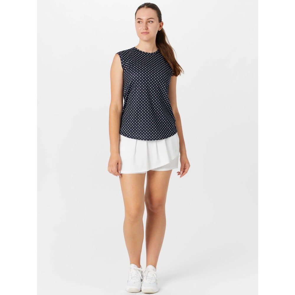 Jofit Cascade White Pleated Ruffle Skort UPF50+ Sun Protection Size Large
