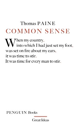 Penguin Great Ideas : Common Sense by Paine, Thomas Paperback Book The Fast FreeFREE US DELIVERY | ISBN: 0141018909 | Quality Books