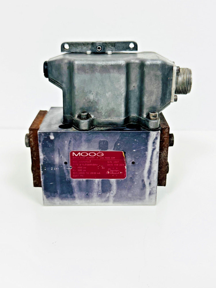 MOOG -631F271C1 Electro-Hydraulic Servo Valve 4500 PSI Industrial Hydraulic