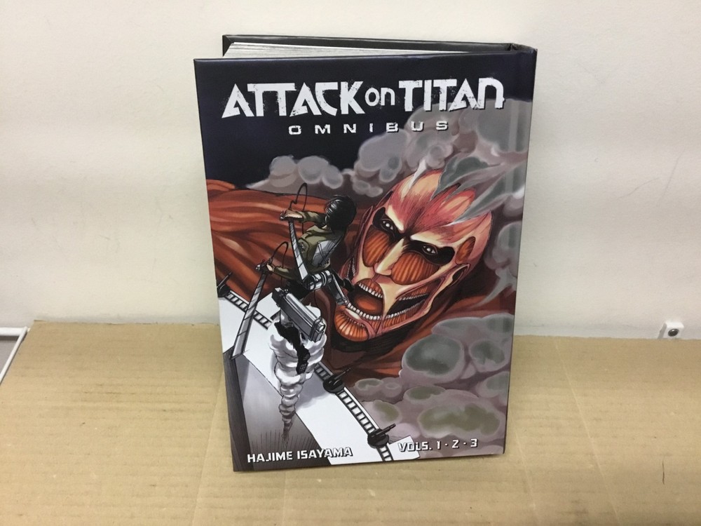Attack On Titan - Omnibus Volumes 1 - 2 - 3: by Hajime Isayama / Kinokuniya