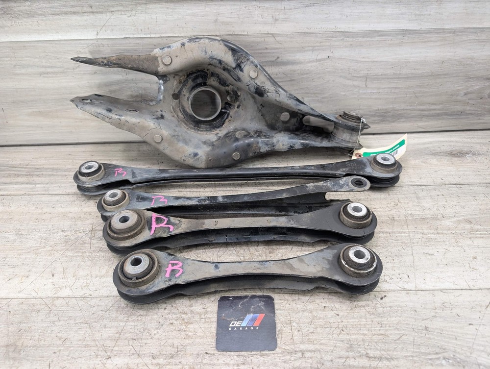 OEM BMW F22 F30 F32 F33 F36 Rear Right Passenger Upper Lower Control Arm SET (5)