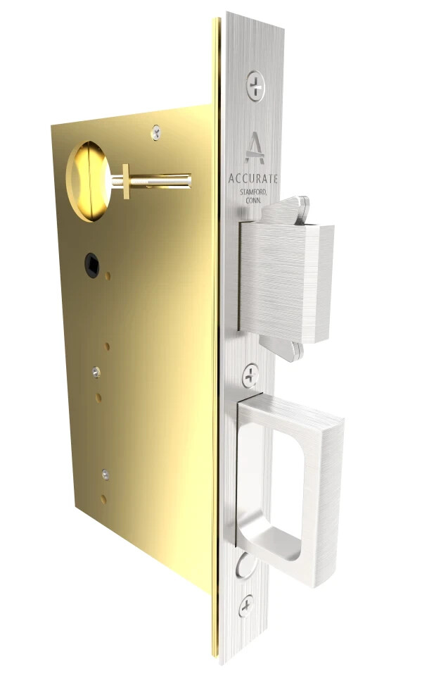 Accurate Privacy Pocket Door Lock 2002CPDL-image