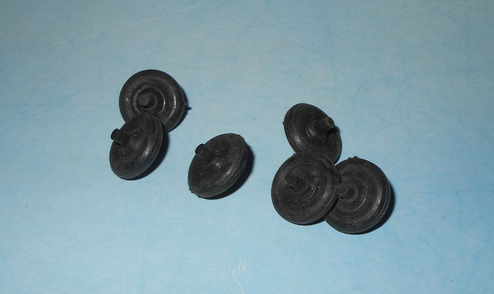 Vintage 1950s Marx Training Center Play Set Wheels for Plastic  7